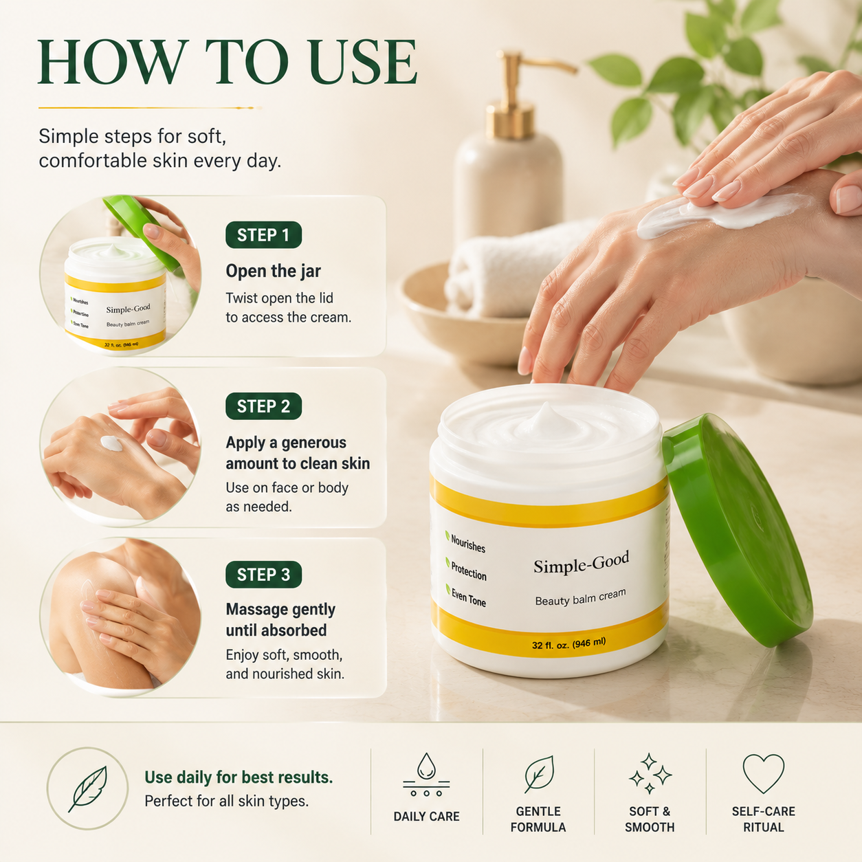 Daily Moisturizing Lotion for Sensitive Skin