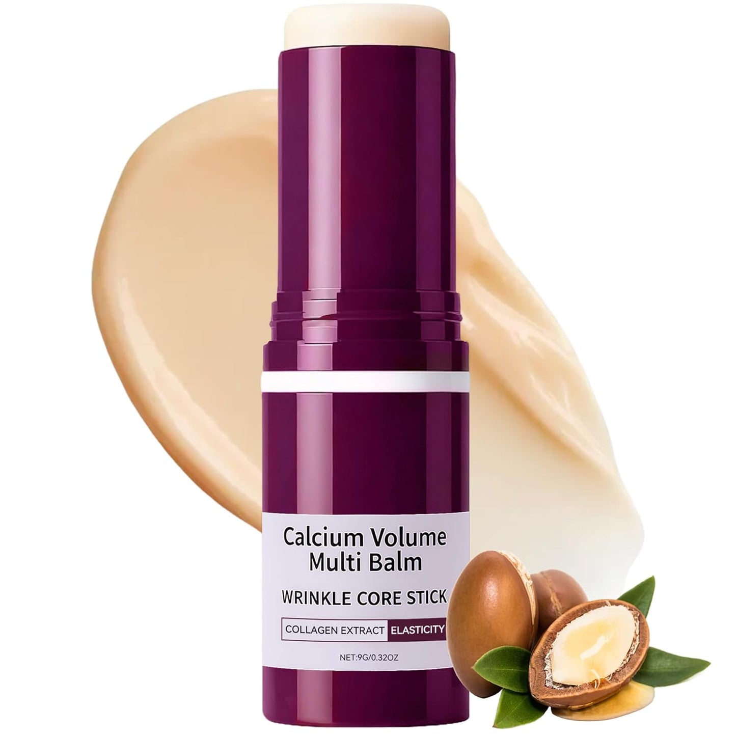 Calcium Multi Balm Stick – Korean Collagen Moisturizing Balm for Face, Eyes, Lips & Neck