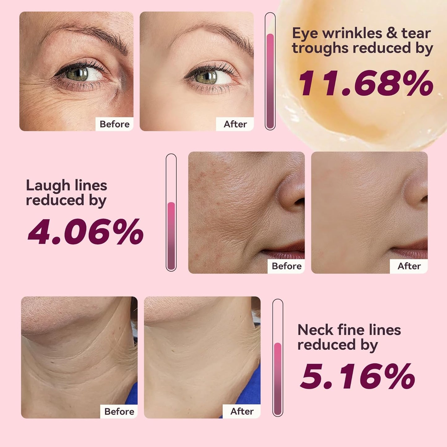 2-Pack Calcium Multi Balm Stick – Firming & Hydrating Collagen Balm for Face, Eyes, Lips & Neck